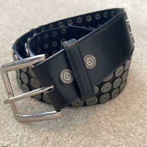 BELT with Shotgun studs, sz M